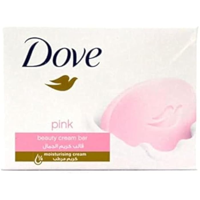 Dove Pink Beauty Bar Soap, 100g - Image 1